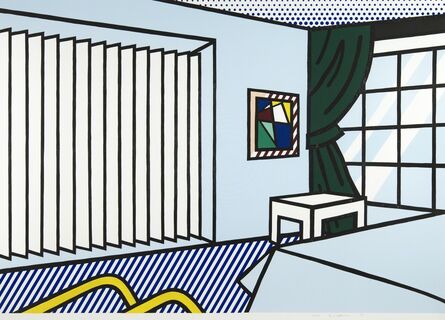 Roy Lichtenstein, ‘Bedroom’, 1990