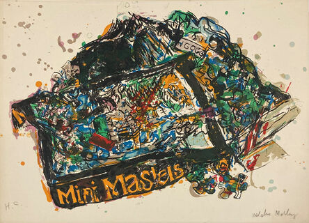 Malcolm Morley, ‘Mini Masters’, 1973