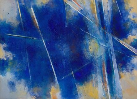 John Golding, ‘1.1 (Splintered Light- Toledo Blue)’, 1985