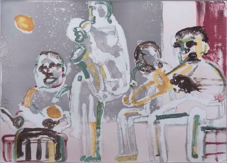 Romare Bearden, ‘Jazz Series: Tenor Sermon’, 1979
