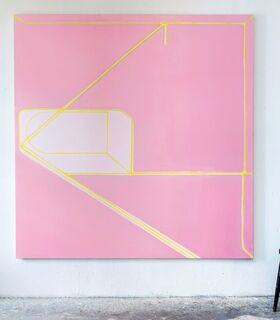 PAUL PAGK: PINK, YELLOW, BLUE, installation view