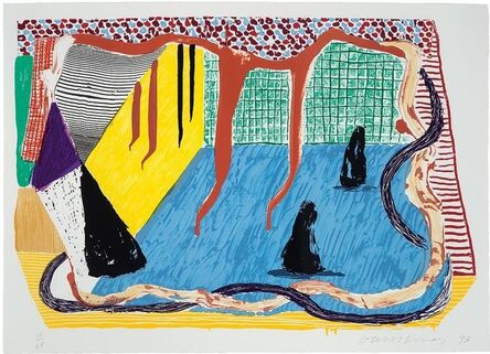 David Hockney, ‘Ink in the room’, 1993