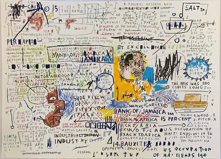 After Jean-Michel Basquiat, ‘50 Cent Piece’