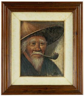 Buntoon Brothers, ‘Man with Pipe’, 1970s