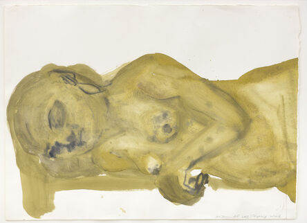 Marlene Dumas, ‘Sleeping Nymph’, 2003