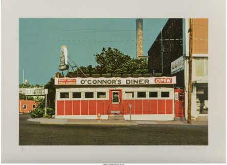 John Baeder, ‘O'Connor's Diner’, 1980