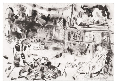 Cecily Brown, ‘The Five Senses (Touch)’, 2023