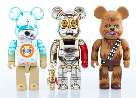 BE@RBRICK, ‘Group of Three Star Wars 400% and One 100% Be@rbrick’, 2016-17