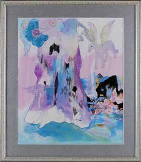 Minako Asakura, ‘Light in the Forest (Unicorn)’, 2017