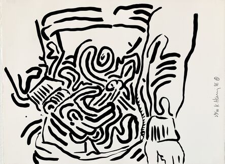 Keith Haring, ‘Untitled (from the Bad Boys portfolio)’, 1986