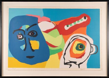 Karel Appel, ‘Blue Mask’, 1971