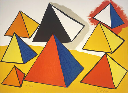 Alexander Calder, ‘Hommage á Euclide / Hommage to Euclid from La Memoire Elementaire’, 1976