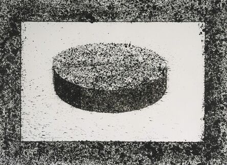 Ronald Davis, ‘Black Disc’, 1983