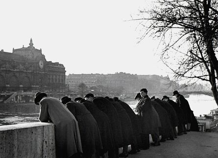 Fred Stein, ‘Leaning Over Railing, Paris’, 1938