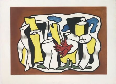 Fernand Léger, ‘The Red Bird in the Wood ’, 1953