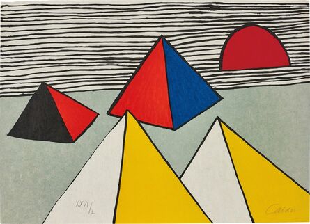 Alexander Calder, ‘Untitled, from La Mémoire elémentaire (Elementary Memory)’, 1975-76