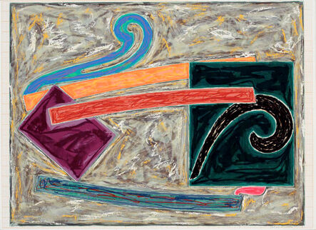 Frank Stella, ‘Inaccessible Island Rail from Exotic Bird Series’, 1977