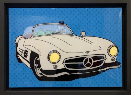 GOMOR, ‘300 SL (blue canvas)’, 2020