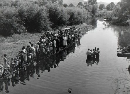Marion Post Wolcott, ‘Baptism in Triplett Creek, KY’, 1940