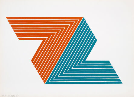 Frank Stella, ‘Itata, from V series (Gemini G.E.L. 76, A. & K. 23)’, 1968