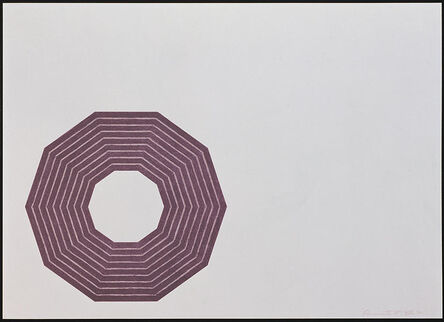 Frank Stella, ‘D.’, 1972