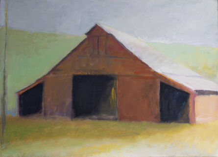 Wolf Kahn, ‘Tennessee Horse Barn’, 1982