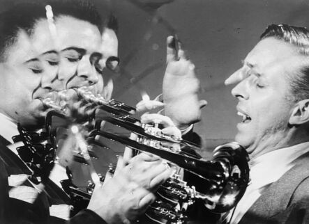 William Gottlieb, ‘Stan Kenton with Buddy Childers’, 1947-1948