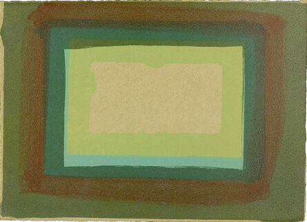 Howard Hodgkin, ‘Window, from 'More Indian Views'’, 1976