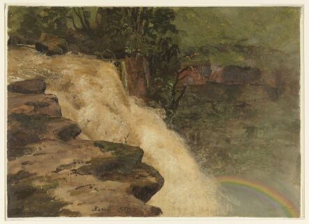 Frederic Edwin Church, ‘A Waterfall in Colombia’, 1853