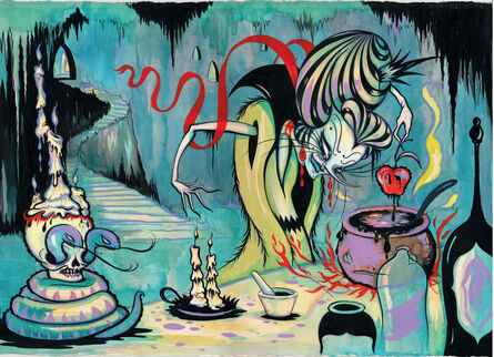 Camille Rose Garcia, ‘The Witch's Laboratory’, 2011