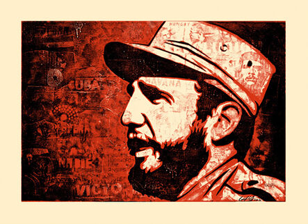 Ernesto Yerena, ‘Fidel (Red)’, 2009