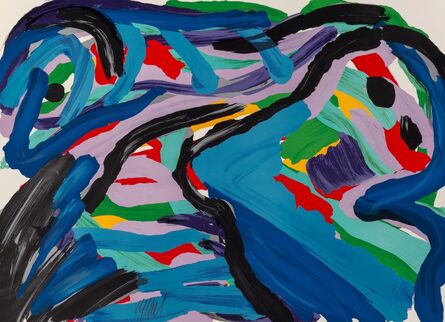 Karel Appel, ‘Floating in a Landscape’, c. 1980