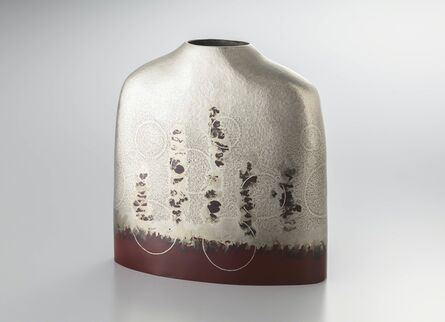 Oshiyama Motoko, ‘Silver Vase "Spring Light"’, 2016
