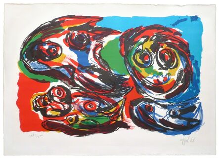 Karel Appel, ‘Four Heads’, 1966