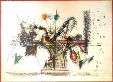 Jean Tinguely, ‘Chaos, Machine Sculpture Lithograph’, 20th Century