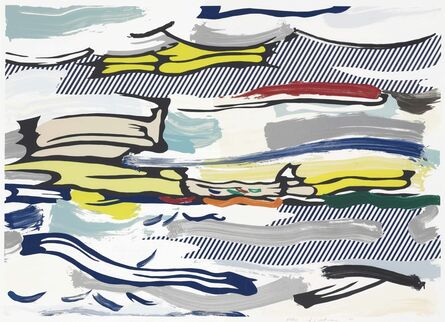 Roy Lichtenstein, ‘Seascape, from Landscape Series’, 1985