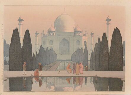 Yoshida Hiroshi, ‘Morning Mist in Taj Mahal No. 5’, 1932