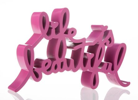 Mr. Brainwash, ‘Life is Beautiful (Pink)’, 2015