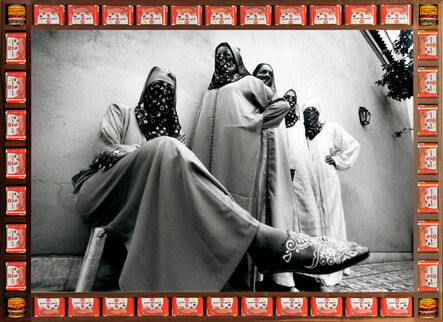 Hassan Hajjaj, ‘Waiting B&W’, 2001 / 1422