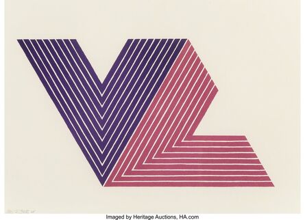 Frank Stella, ‘Ifafa I, from V Series’, 1968