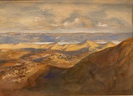 Anna Richter May, ‘Judaean Desert and The Dead Sea’, Early 20th century