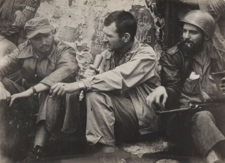 Alberto Korda, ‘Fidel Castro and the journalist Bob Taber’, 1957
