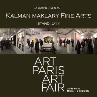 Kalman Maklary Fine Arts at Art Paris 2017, installation view