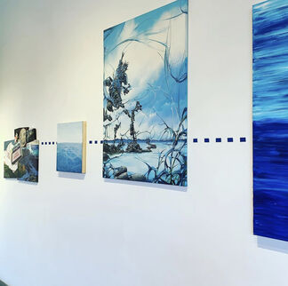 Painting Forest in the Endless Horizon, installation view