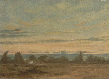 John Constable, ‘Summer - Evening Landscape’, ca. 1825