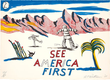 H.C. Westermann, ‘See America First (T. 2425-2444, A. & B. 14B-S)’, 1968