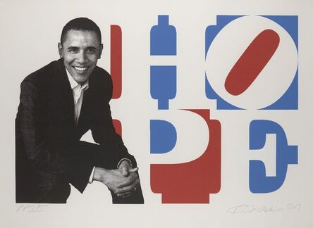 Robert Indiana, ‘Obama Hope’, 2009