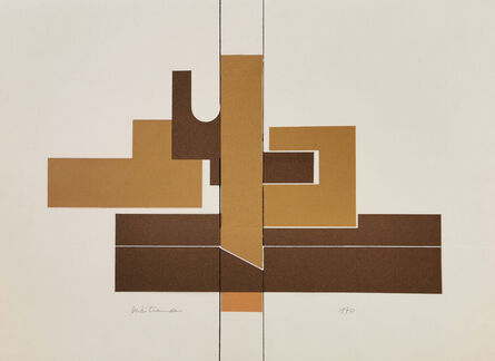 Marino di Teana, ‘Collage Dynamique - Architecture développable’, 1970