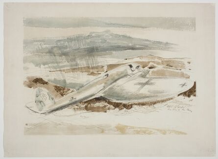 Paul Nash, ‘The Raider on the Moors’, 1940