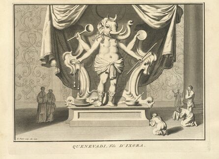Bernard Picart, ‘Quenevadi, Son of Ixora’, 1723-1743